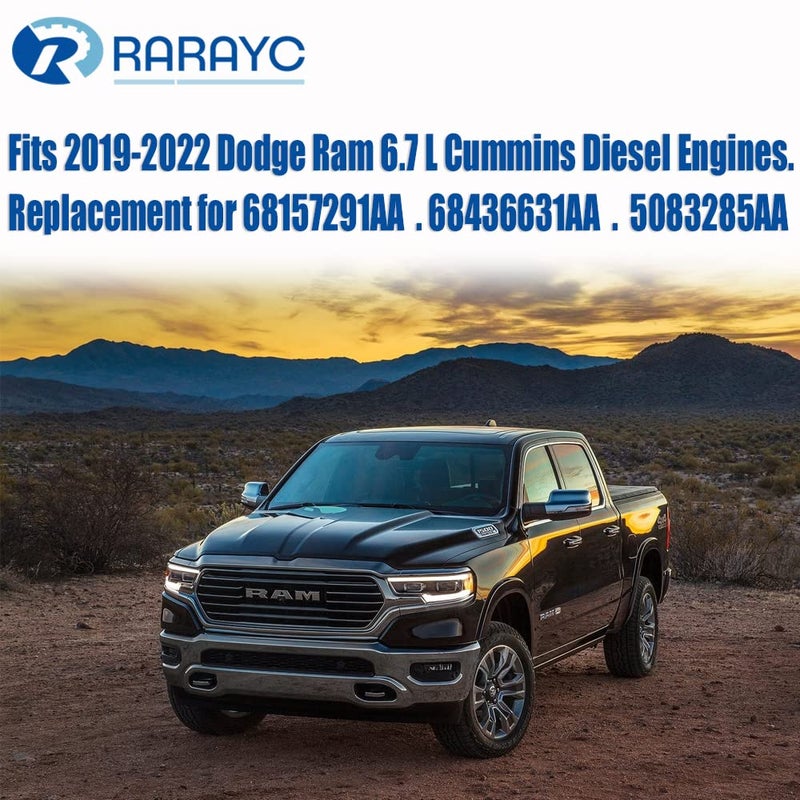 RARAYC 6.7L Cummins Fuel Filter Water Separator set for 2019 2020 2021 2022 2023 Ram Turbo Diesel Engines 68157291AA 68436631AA and Oil Filter 5083285AA - Image 2